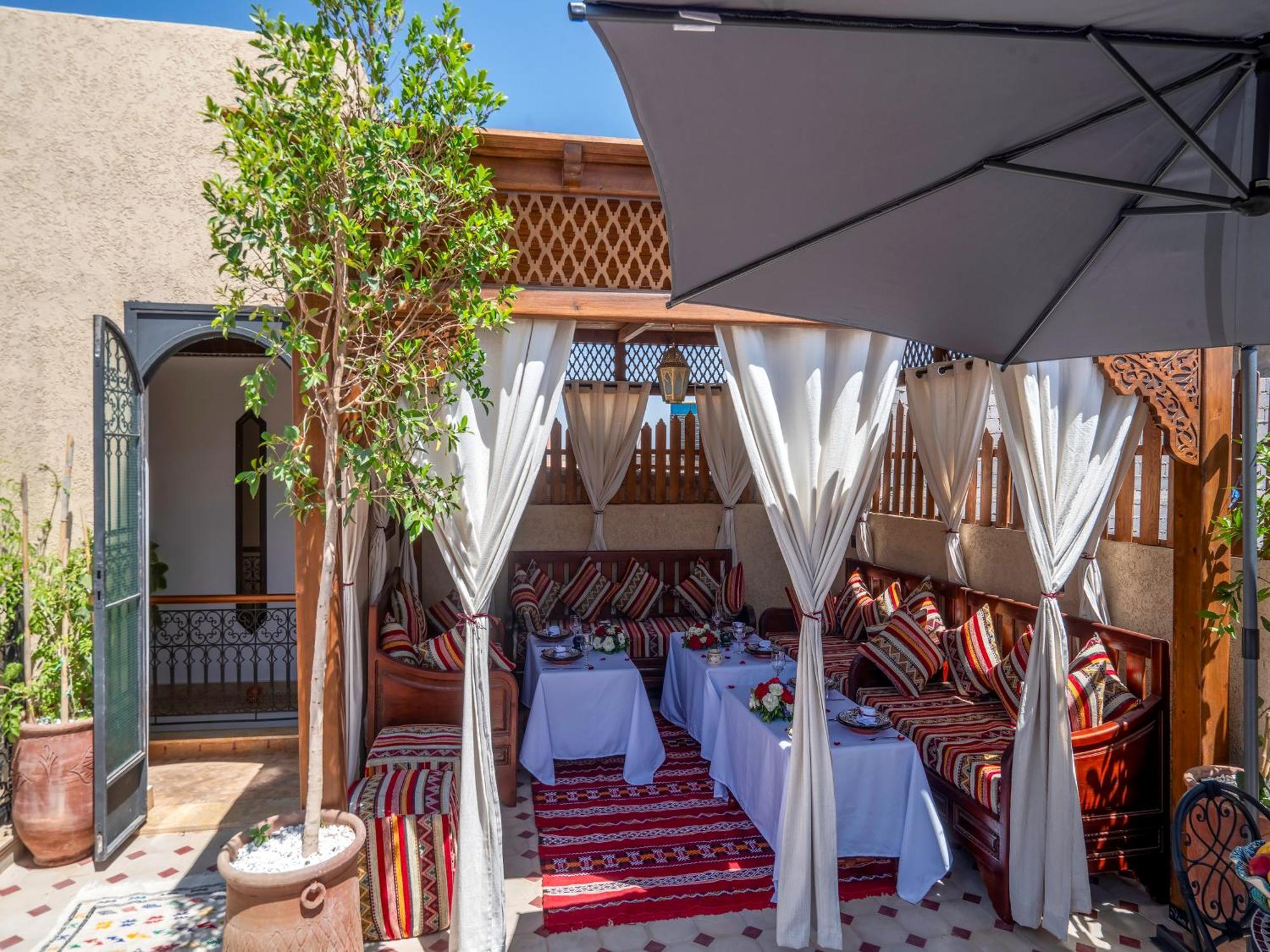 Riad Le Nid De Fatima Marrakesh Bagian luar foto