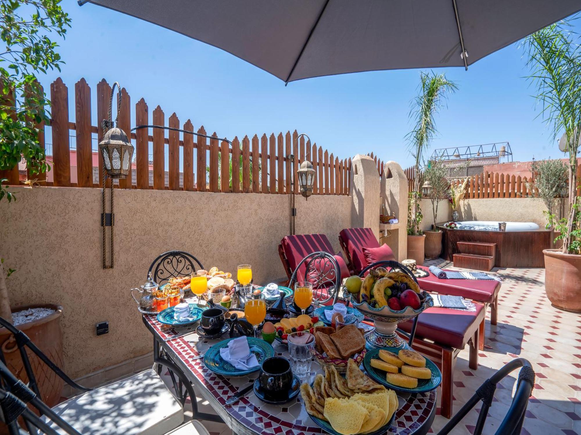 Riad Le Nid De Fatima Marrakesh Bagian luar foto
