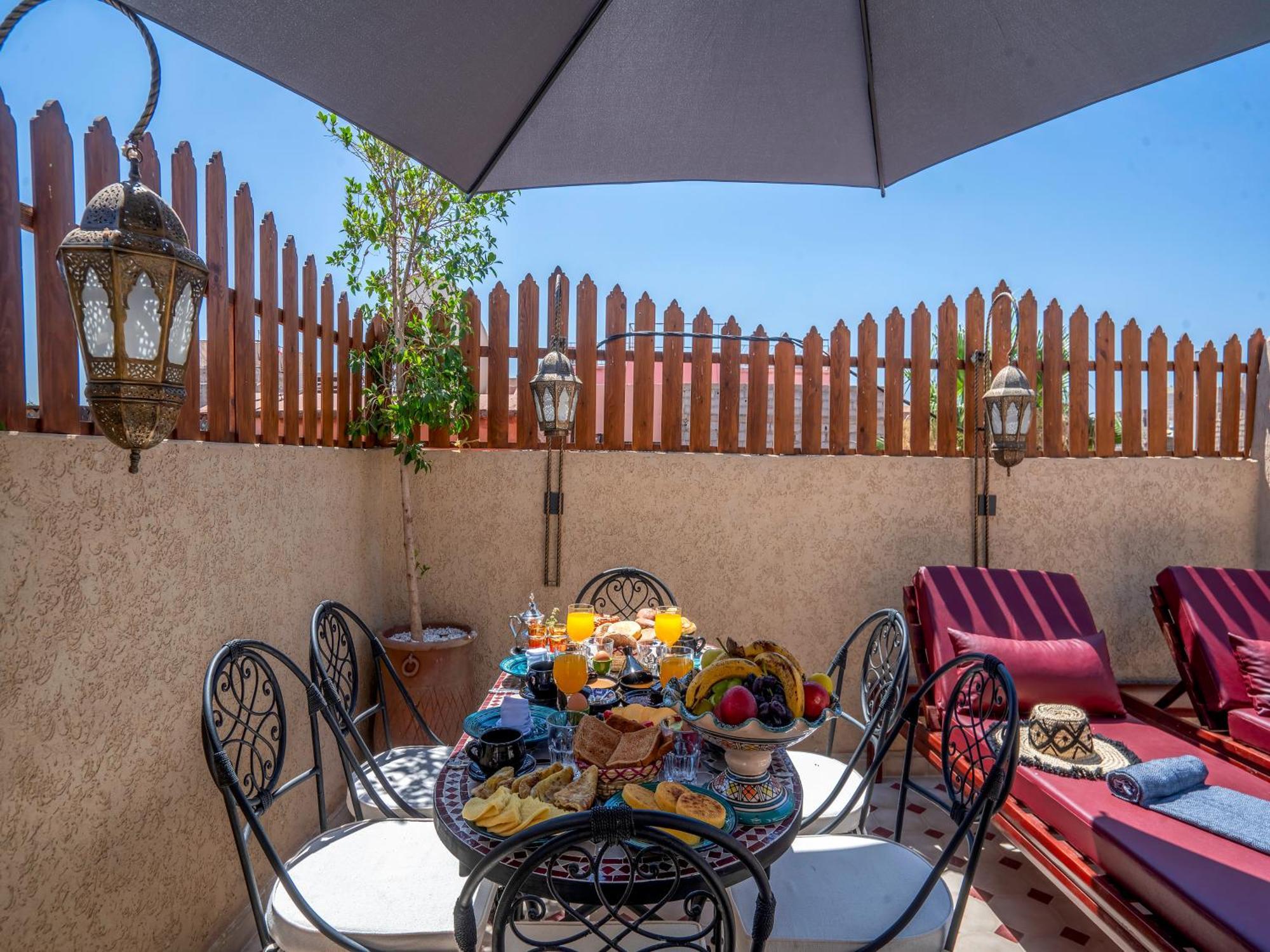 Riad Le Nid De Fatima Marrakesh Bagian luar foto