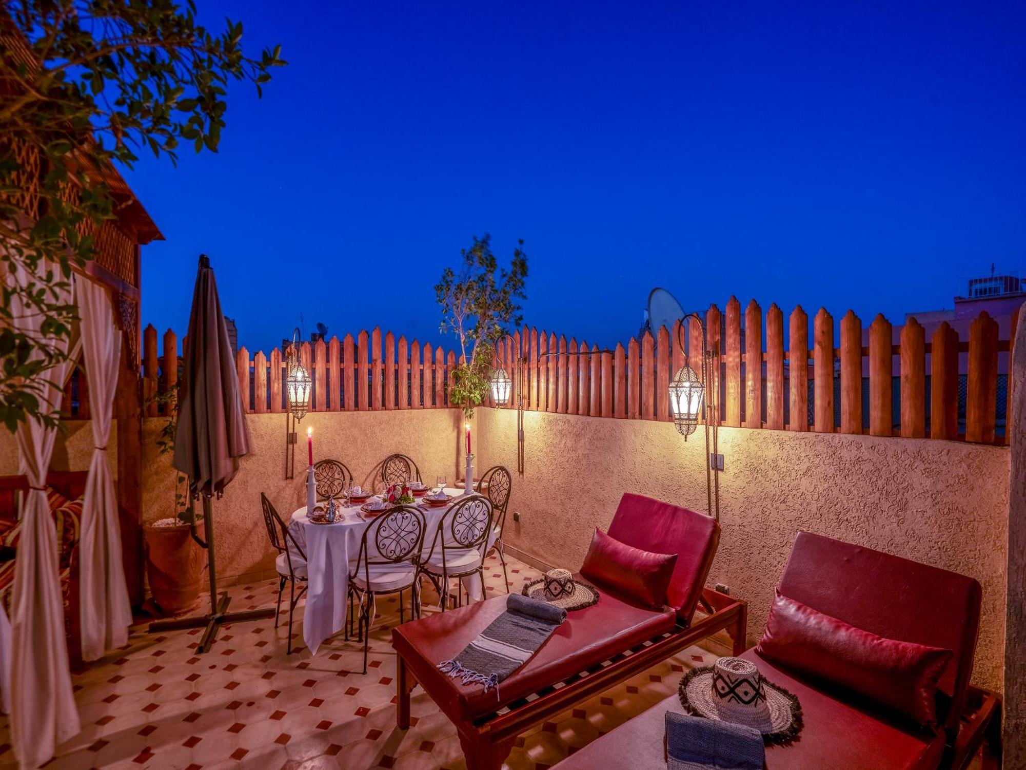 Riad Le Nid De Fatima Marrakesh Bagian luar foto
