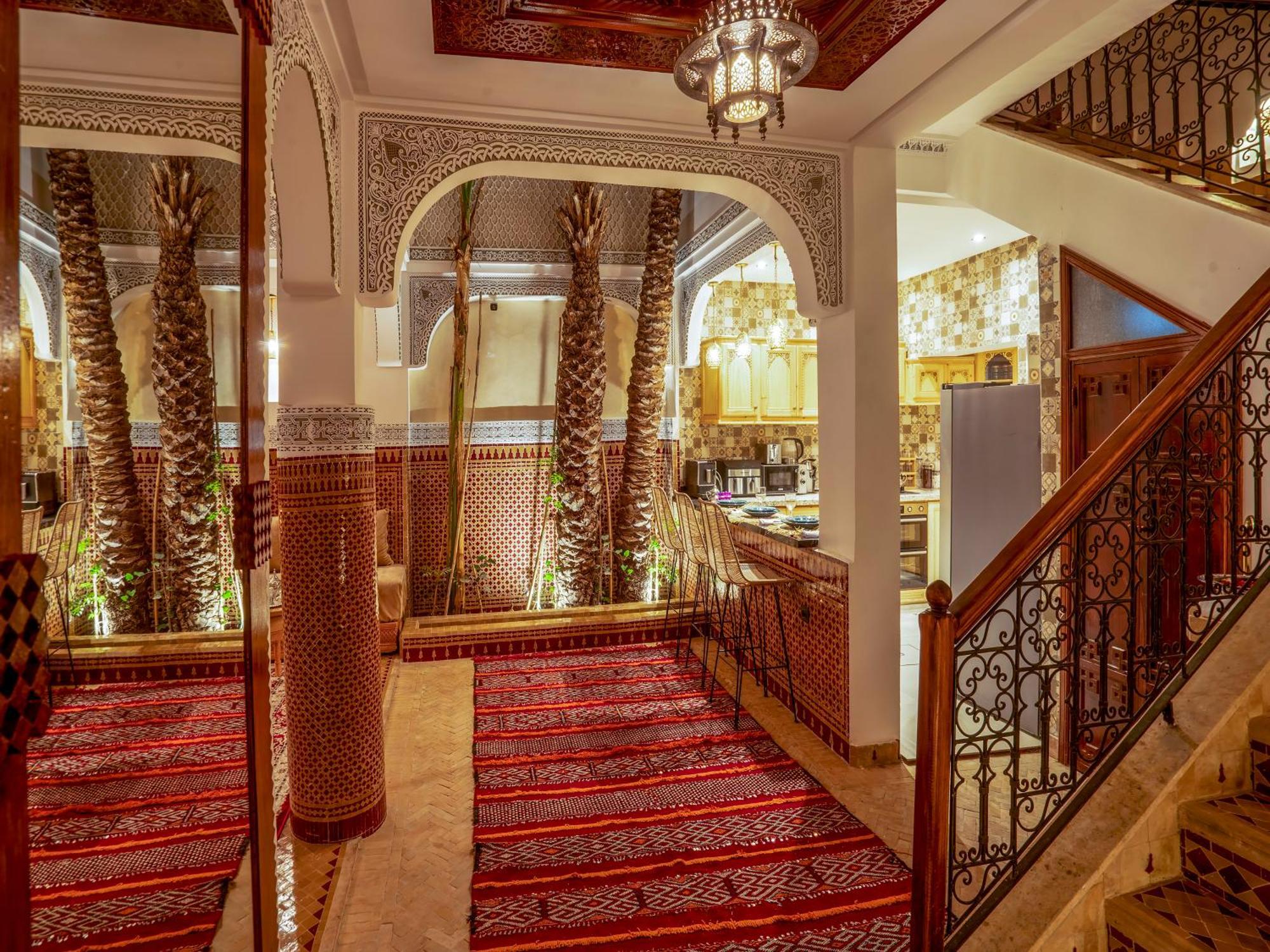 Riad Le Nid De Fatima Marrakesh Bagian luar foto