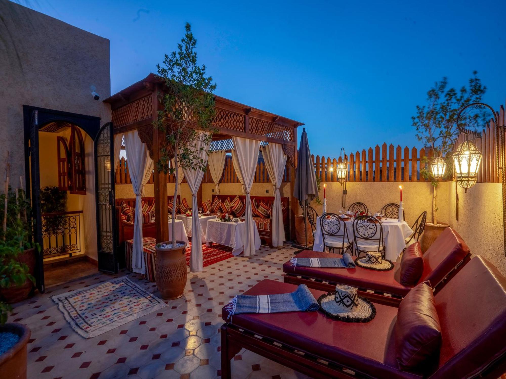 Riad Le Nid De Fatima Marrakesh Bagian luar foto
