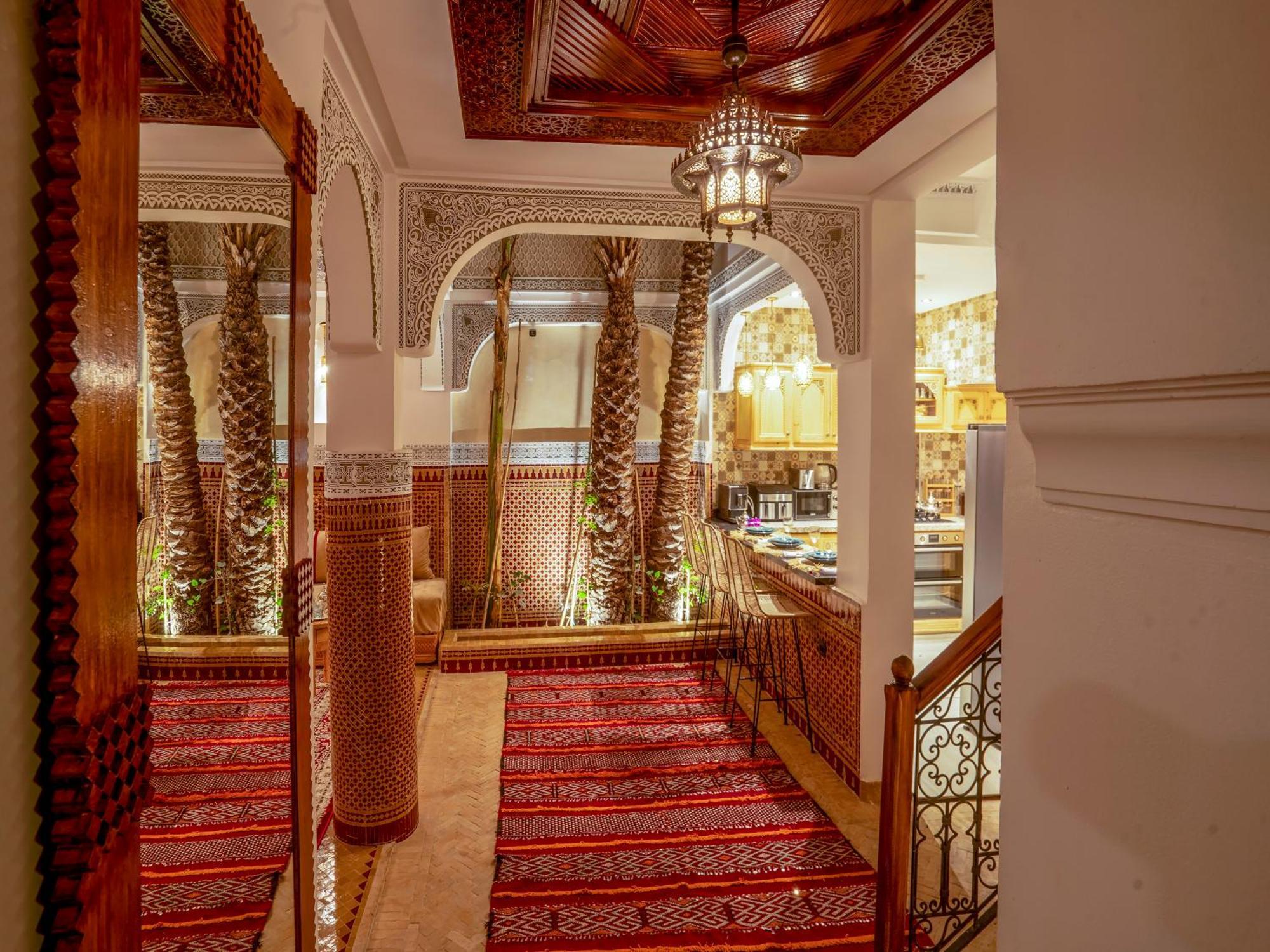Riad Le Nid De Fatima Marrakesh Bagian luar foto
