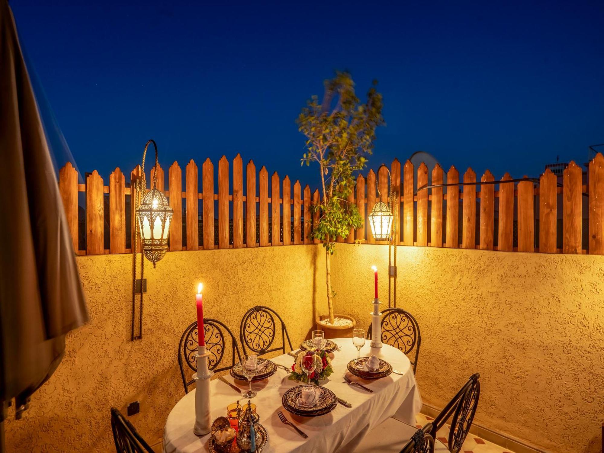 Riad Le Nid De Fatima Marrakesh Bagian luar foto