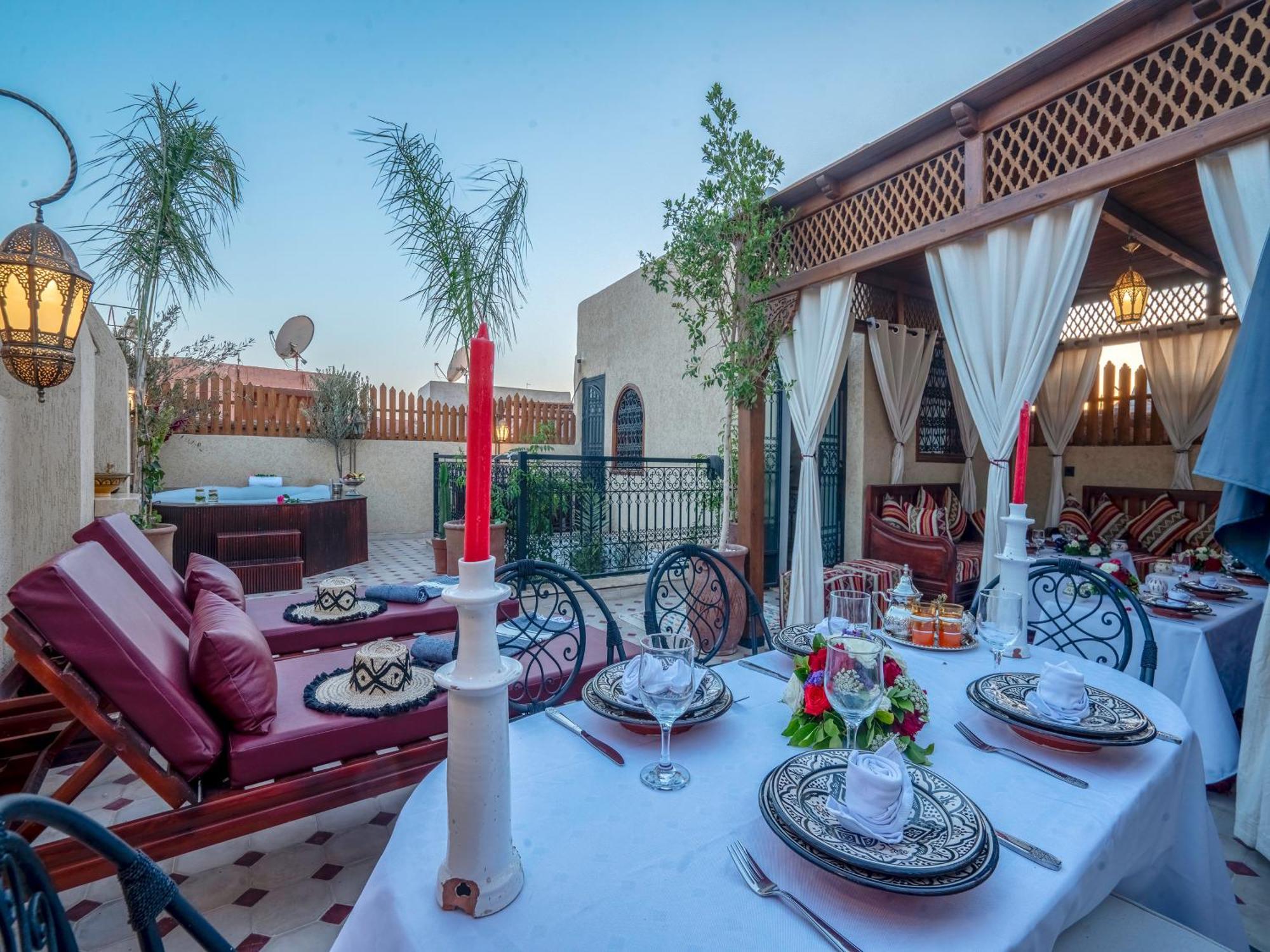 Riad Le Nid De Fatima Marrakesh Bagian luar foto