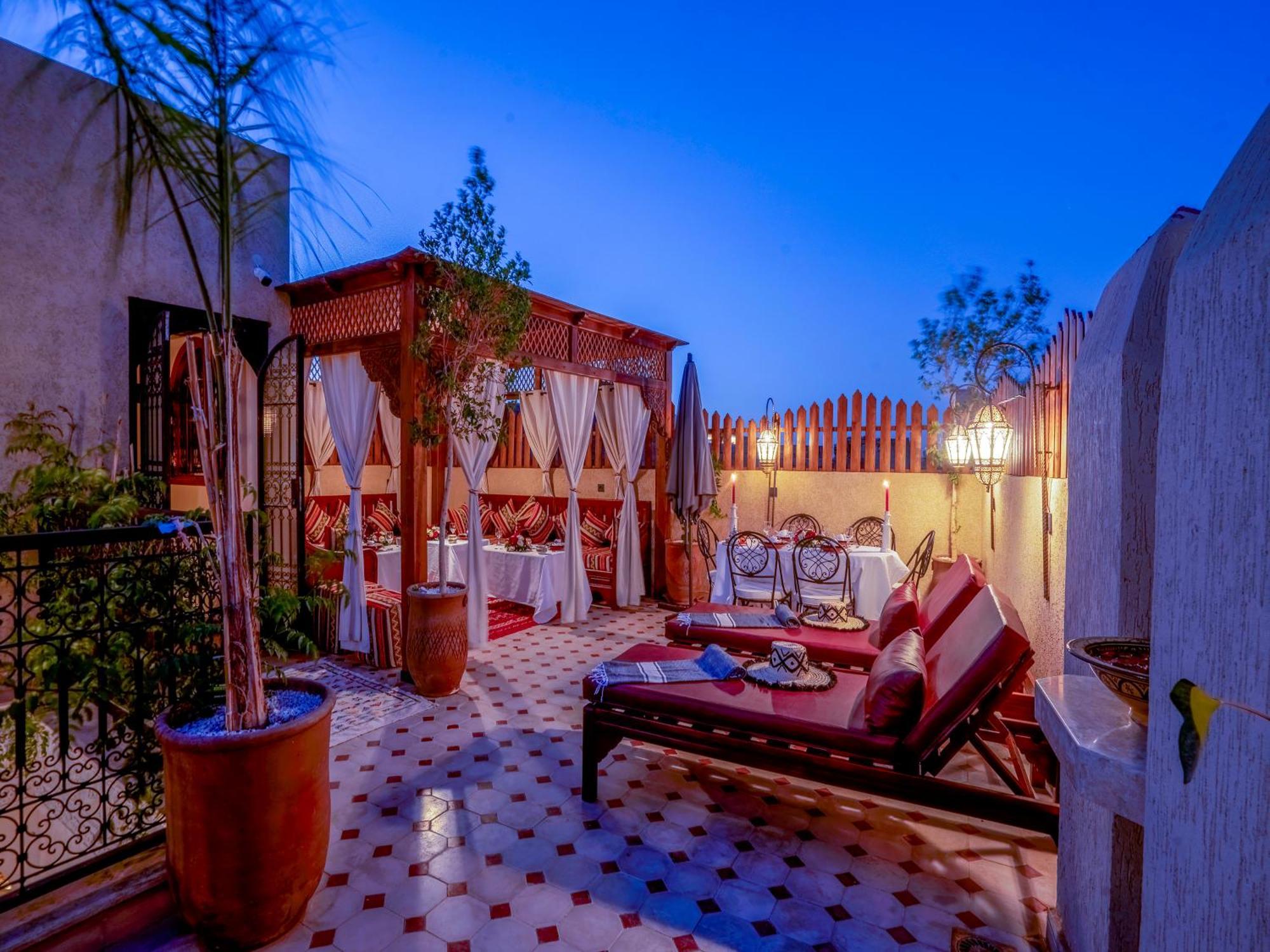 Riad Le Nid De Fatima Marrakesh Bagian luar foto