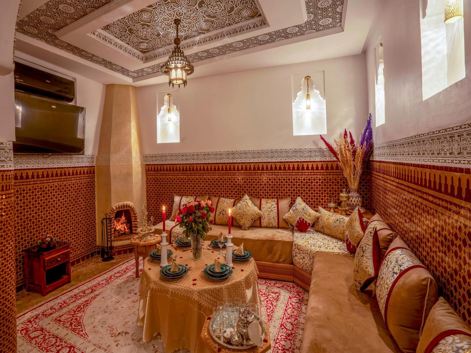 Riad Le Nid De Fatima Marrakesh Bagian luar foto
