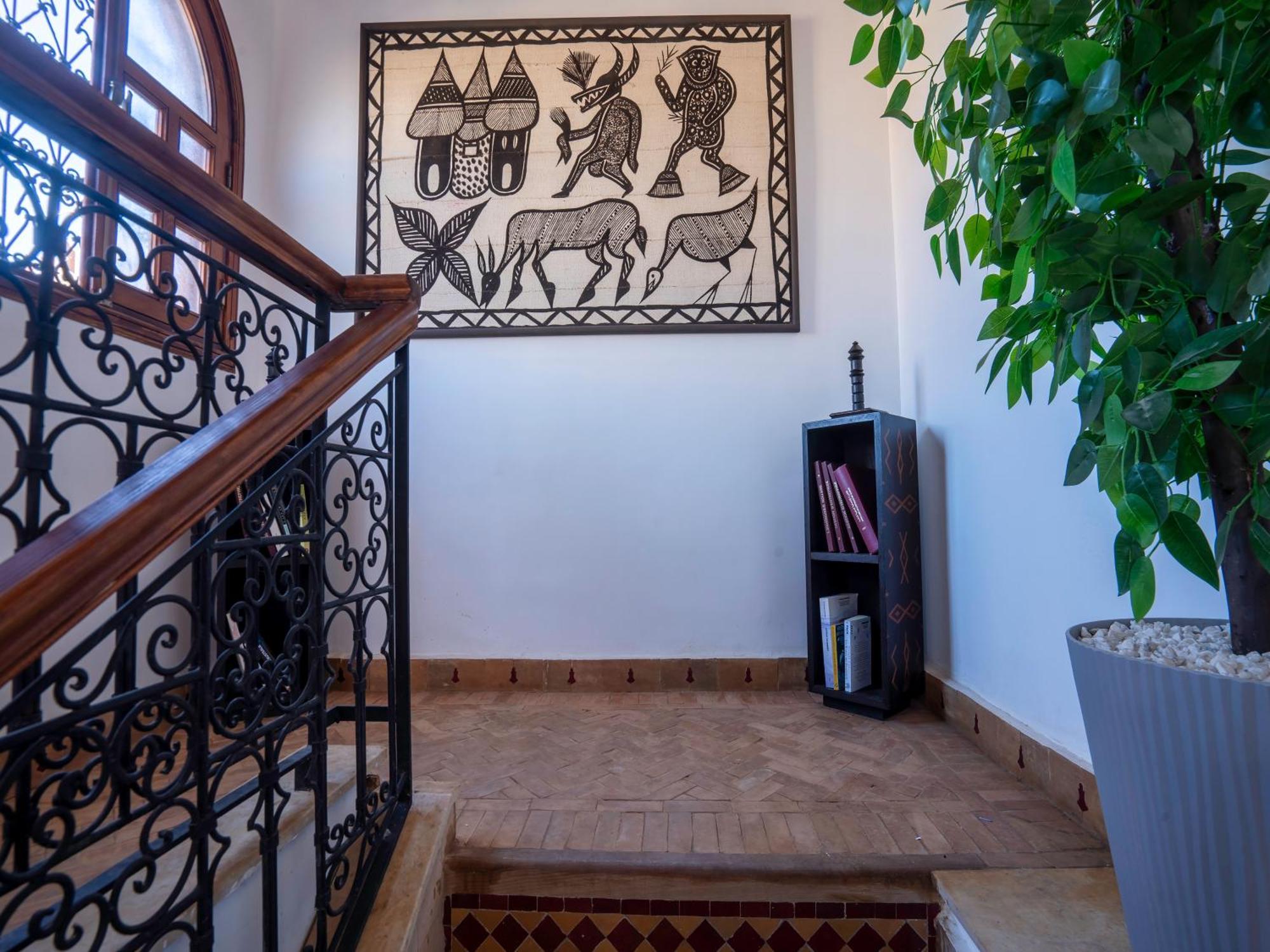 Riad Le Nid De Fatima Marrakesh Bagian luar foto