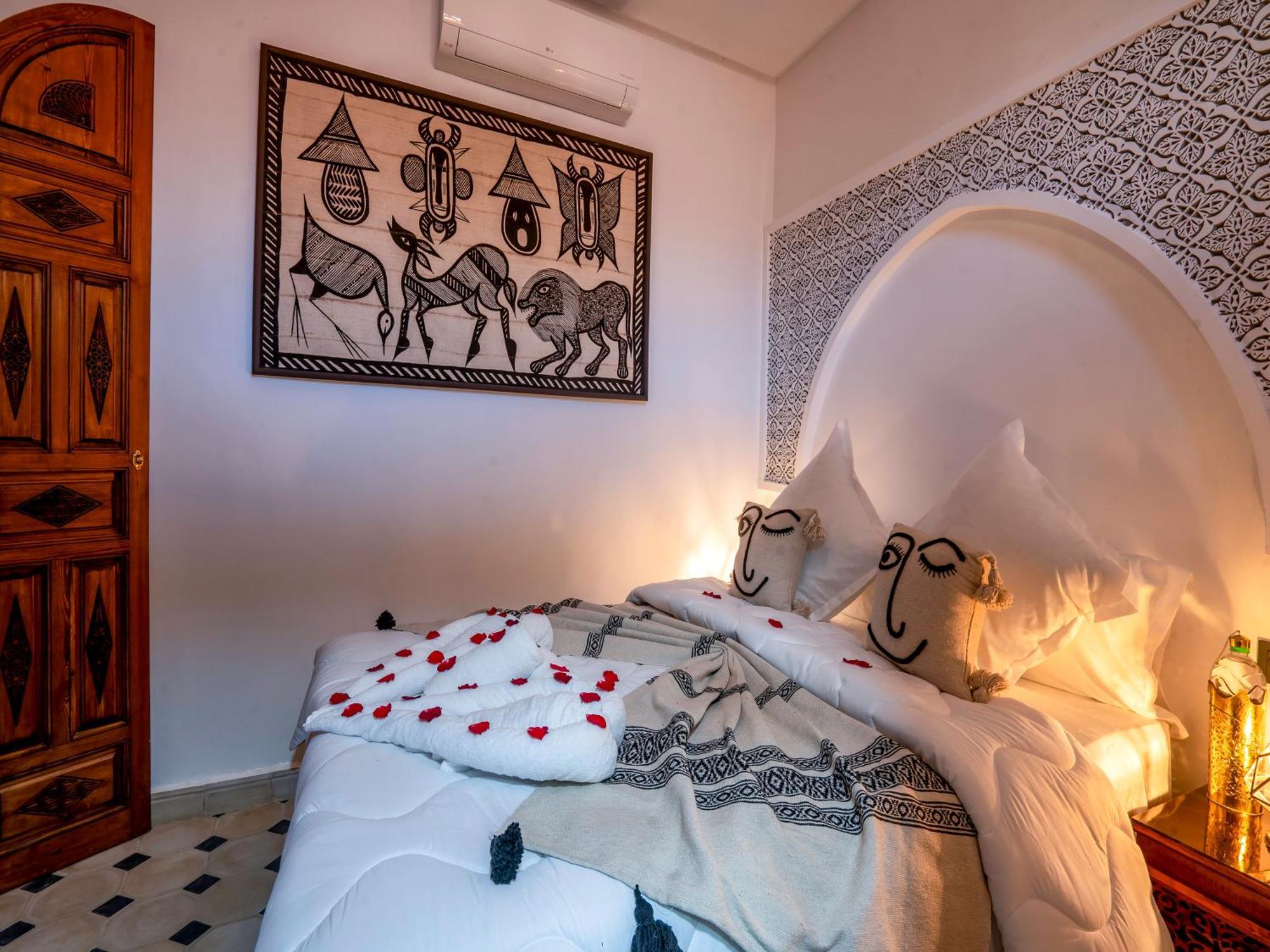 Riad Le Nid De Fatima Marrakesh Bagian luar foto