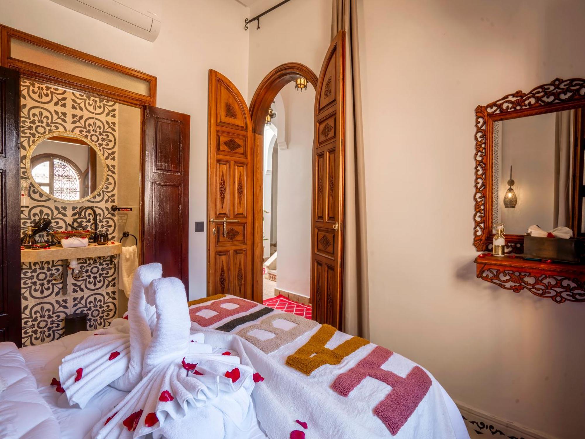 Riad Le Nid De Fatima Marrakesh Bagian luar foto