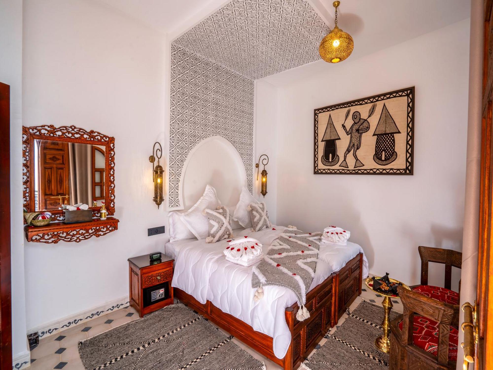 Riad Le Nid De Fatima Marrakesh Bagian luar foto