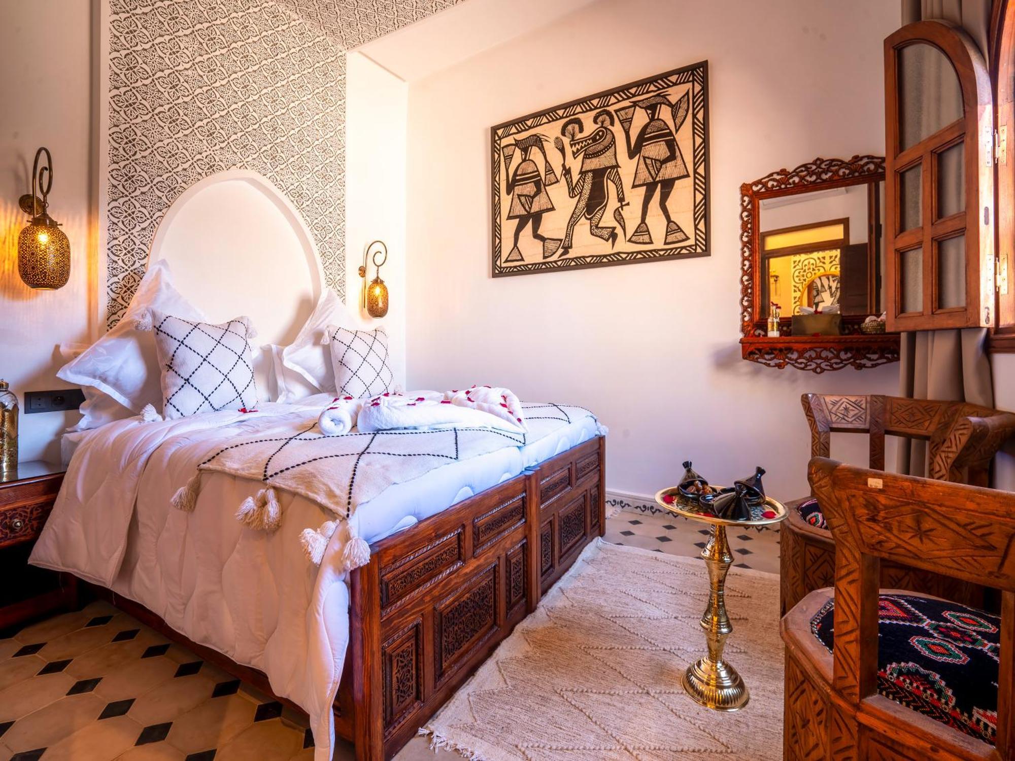 Riad Le Nid De Fatima Marrakesh Bagian luar foto