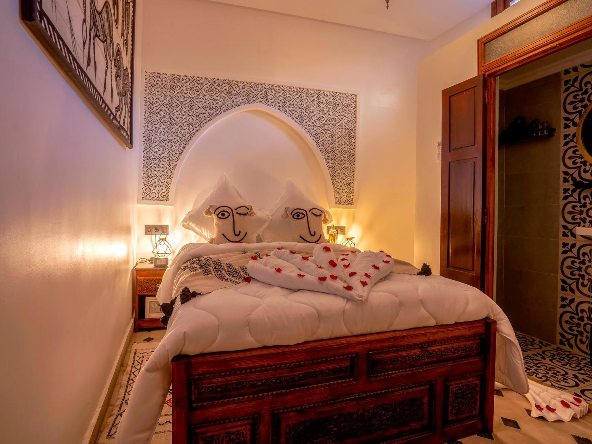 Riad Le Nid De Fatima Marrakesh Bagian luar foto