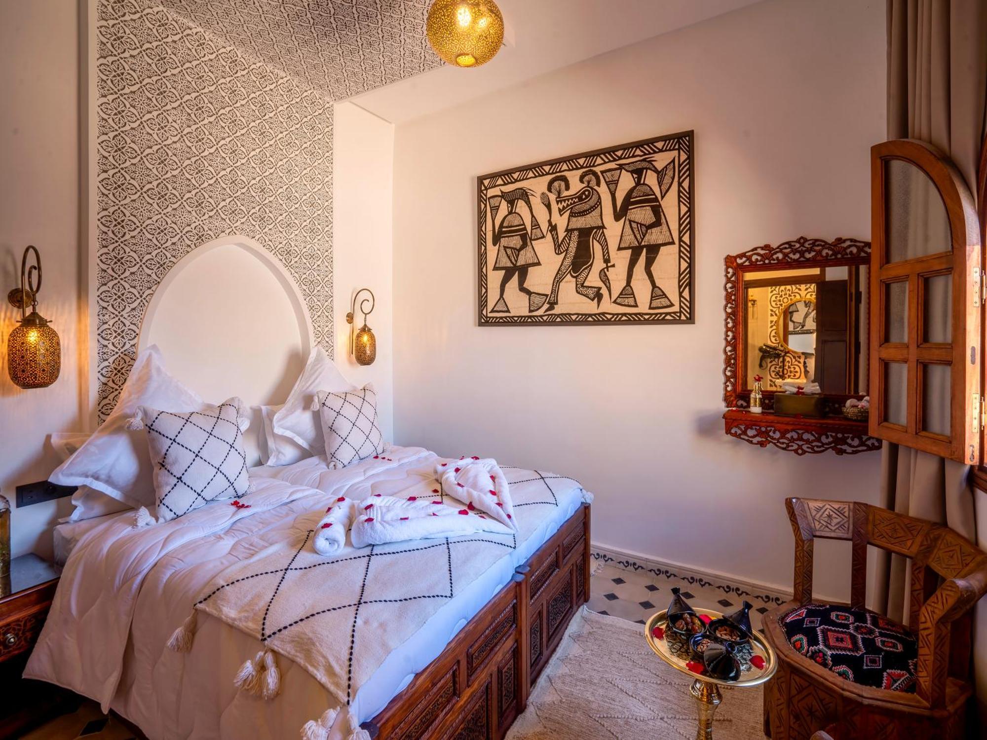 Riad Le Nid De Fatima Marrakesh Bagian luar foto