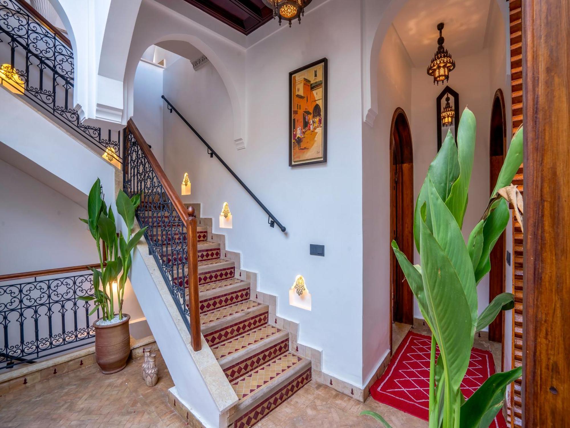 Riad Le Nid De Fatima Marrakesh Bagian luar foto