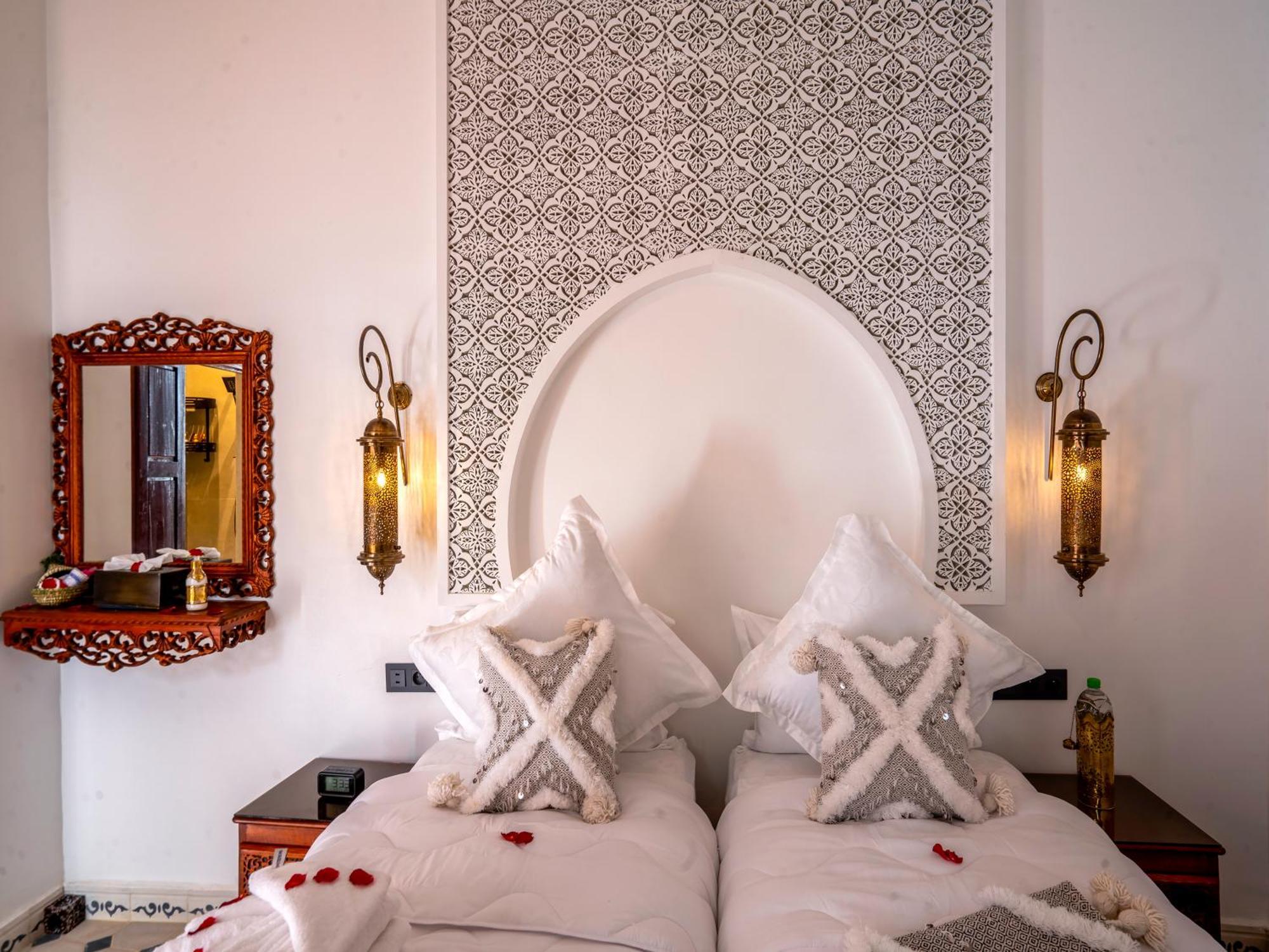 Riad Le Nid De Fatima Marrakesh Bagian luar foto
