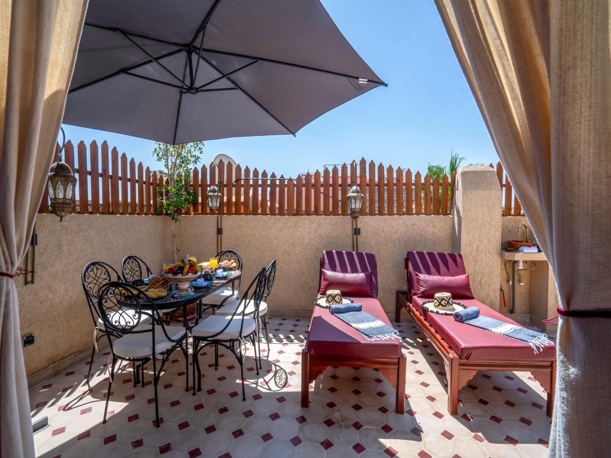 Riad Le Nid De Fatima Marrakesh Bagian luar foto