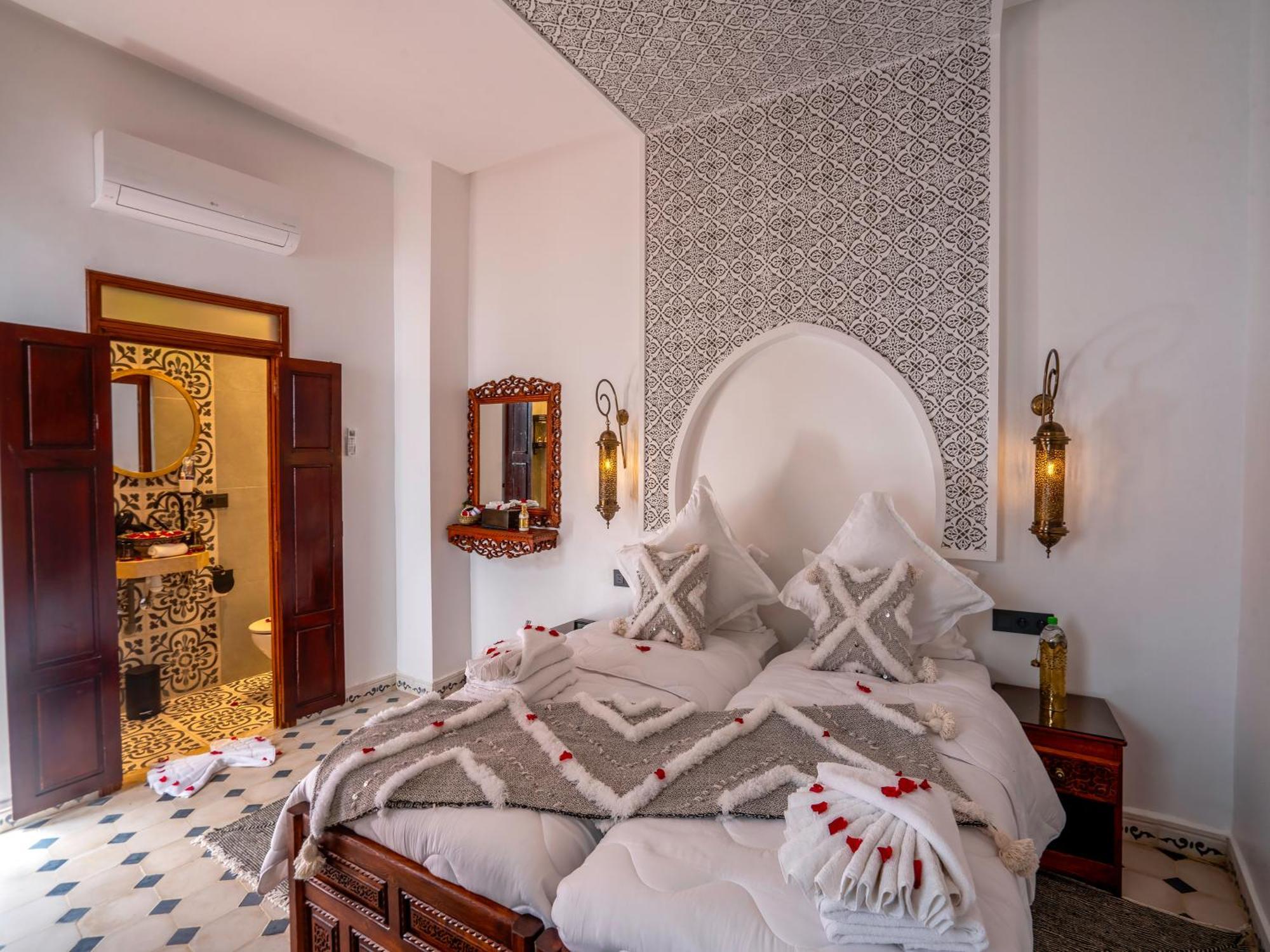 Riad Le Nid De Fatima Marrakesh Bagian luar foto