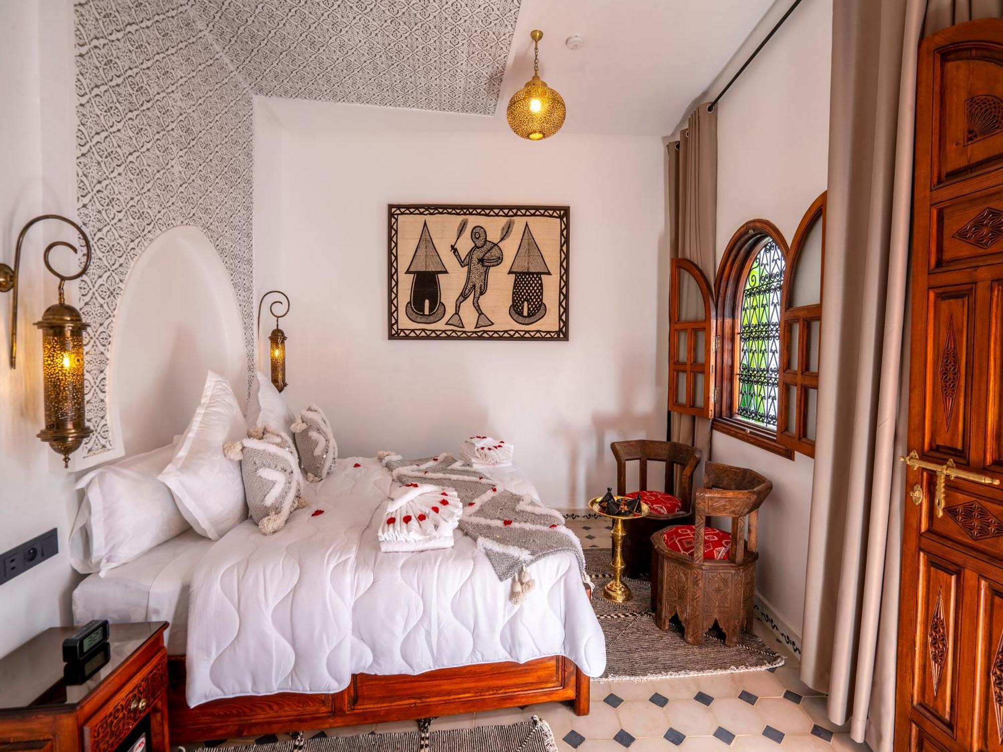 Riad Le Nid De Fatima Marrakesh Bagian luar foto