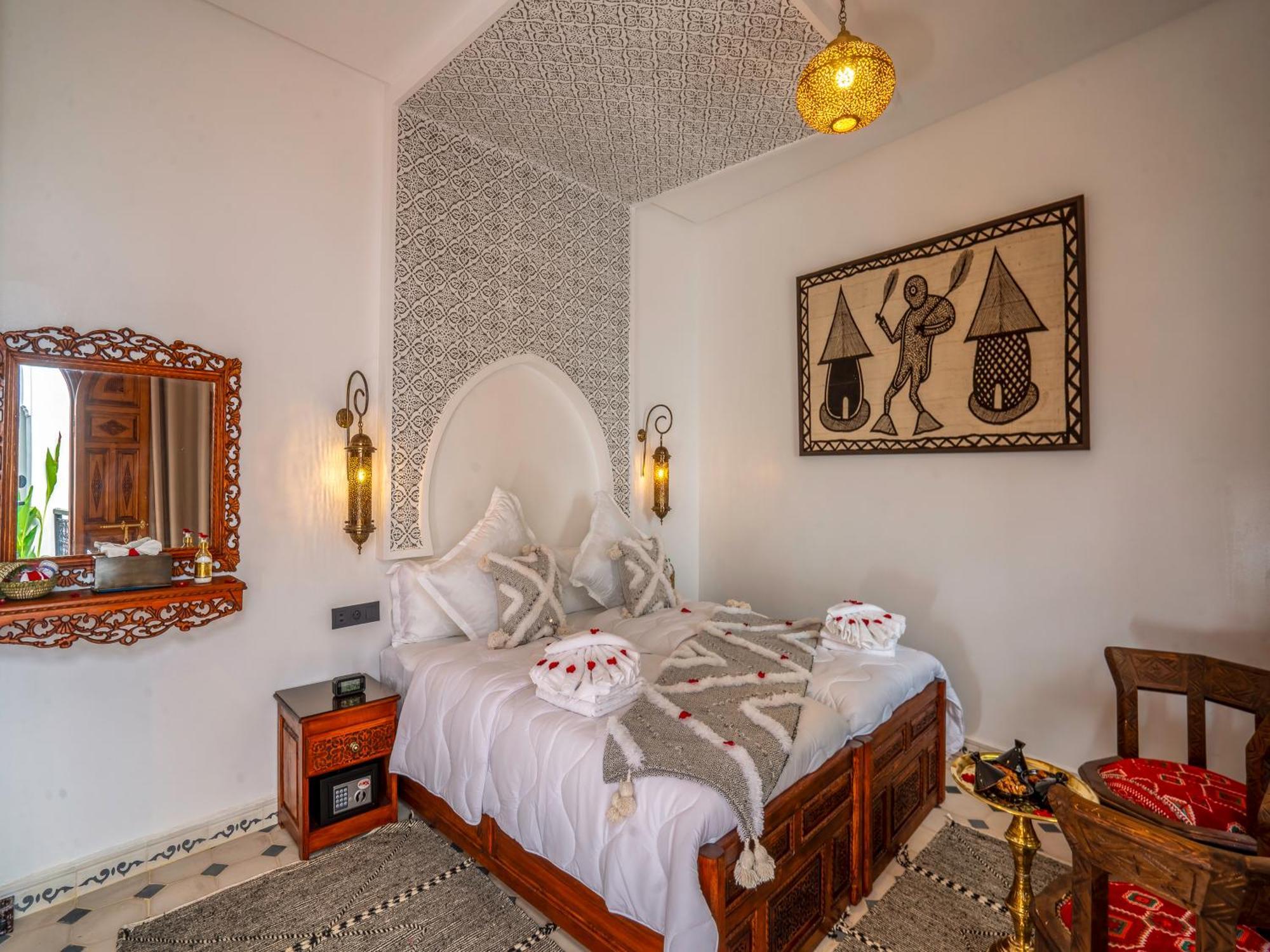 Riad Le Nid De Fatima Marrakesh Bagian luar foto