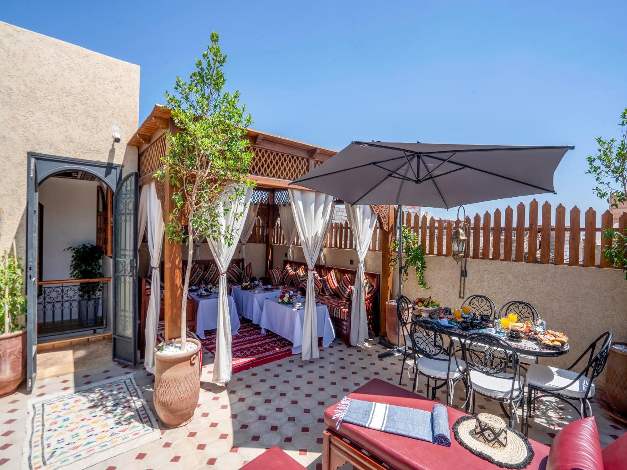 Riad Le Nid De Fatima Marrakesh Bagian luar foto